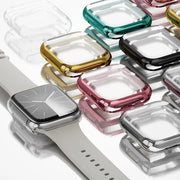Screen Protector For Apple Watch 12 10 11 Case 46mm 42mm 45mm 41mm 44mm 40mm TPU bumper Cover iWatch Series 9 8 7 SE Protective