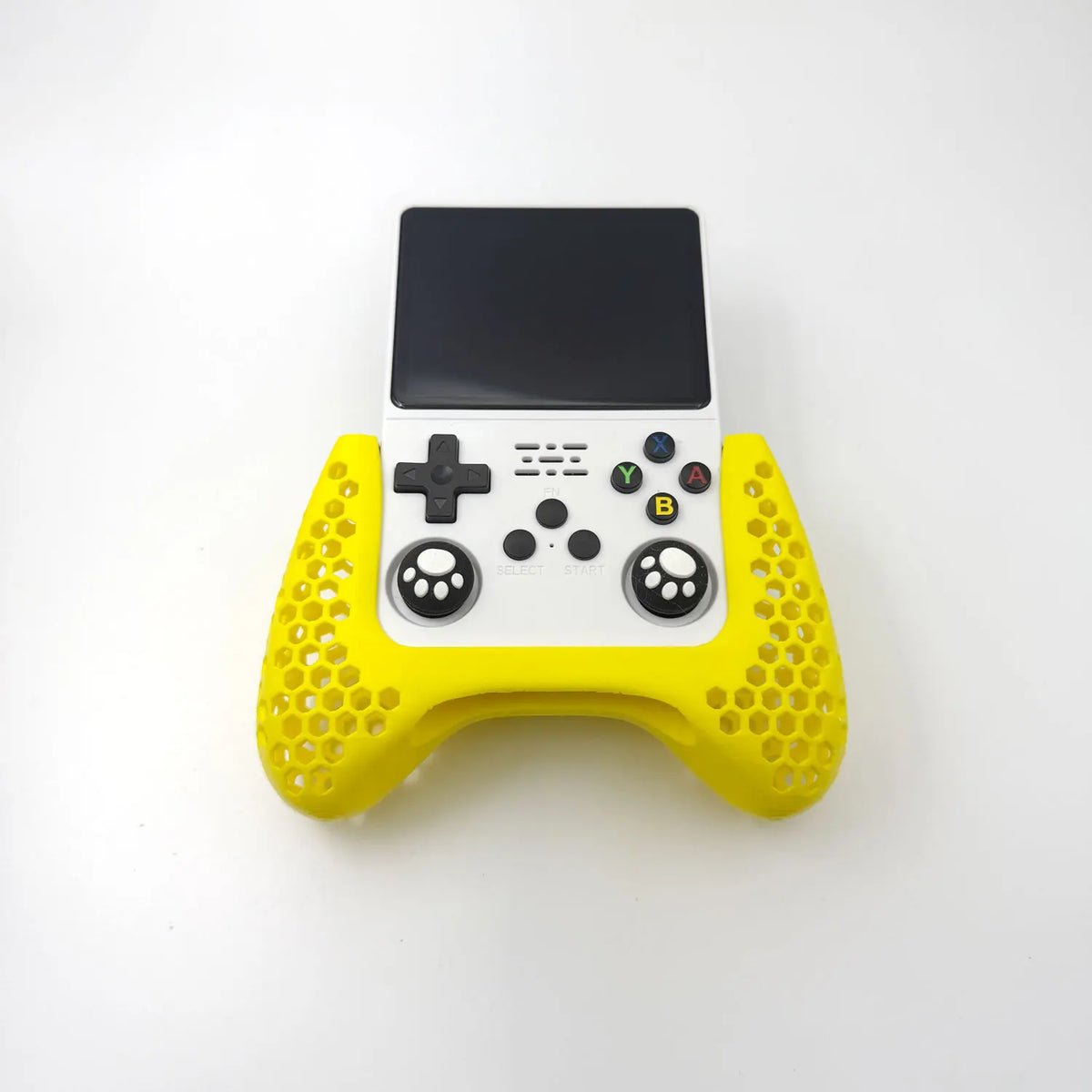 3D Printed Grip For R36S Console DIY Ergonomic Grip Handle R36 S Accessories Hollow Honeycomb Design More Comfortable Controller