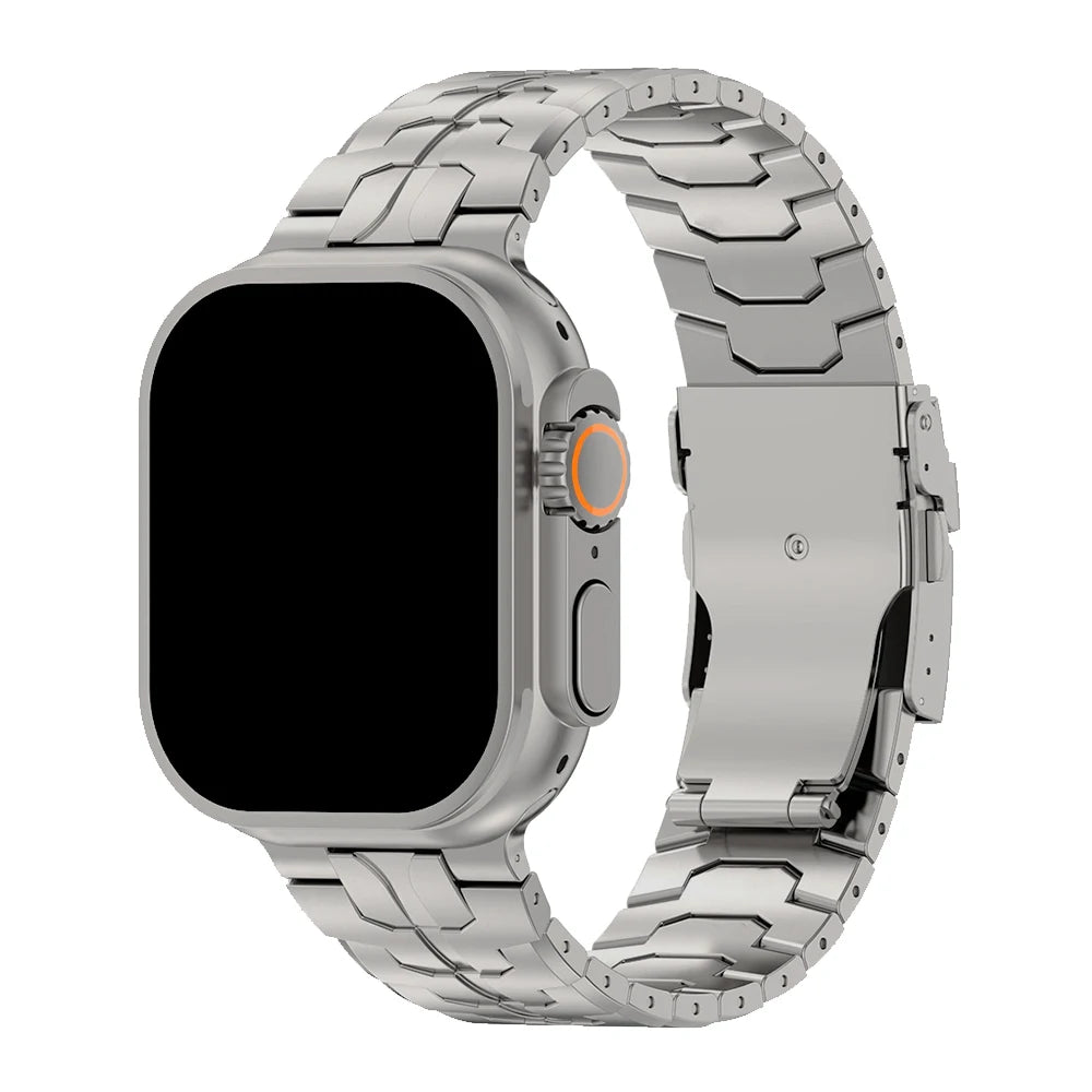 Titanium Band for Apple Watch Ultra 4 3 2 1 49mm Series 12 11 10 46mm Bracelet Metal Strap for Iwatch 9 8 7 6 5 4 SE3 44mm 45mm