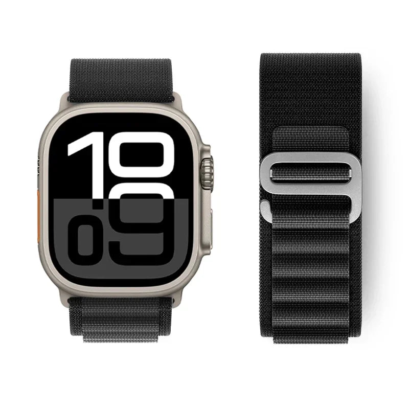 2025 Trail Alpine Loop Band for Apple Watch Strap Ultra 3 4 49mm 46mm 45mm 44mm 42 40 41 Correa Bracelet iWatch Series 12 11 10