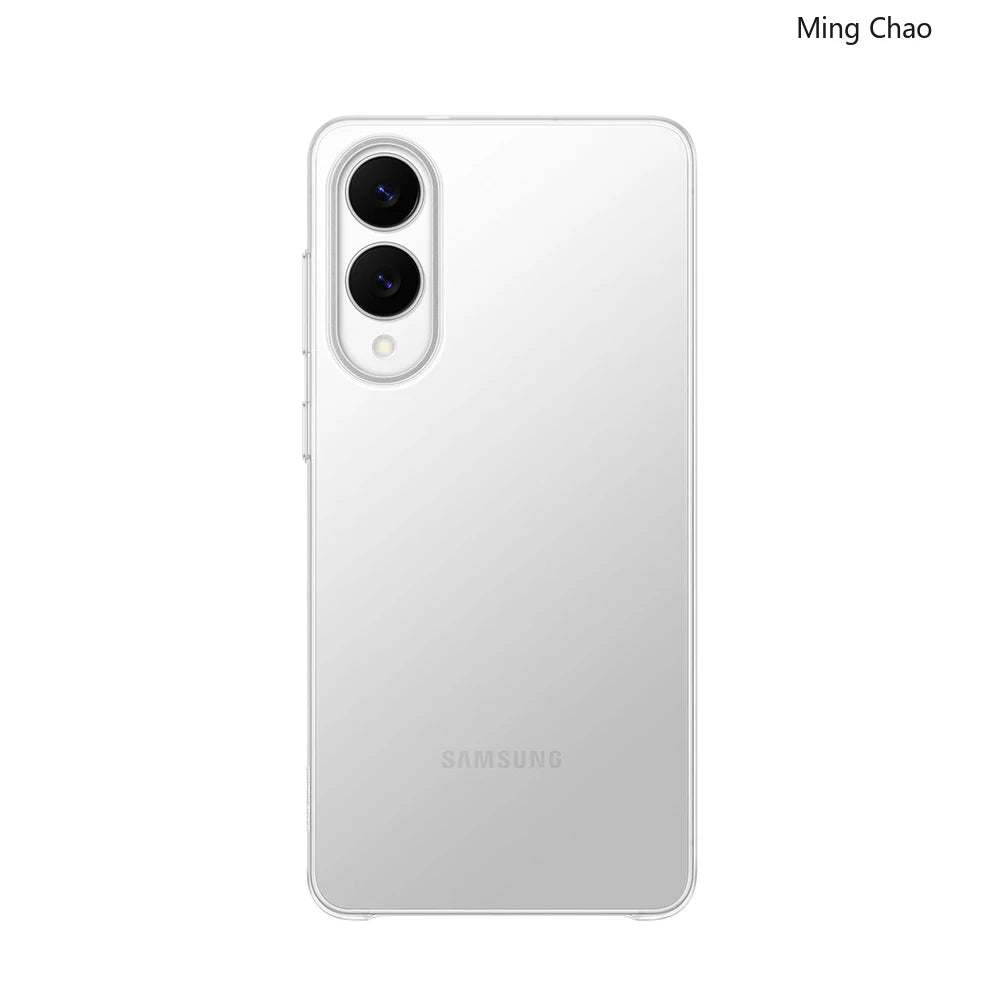 For Samsung S25 Edge Case Original S25 Edge Transparent Protective Case Ultra-Thin Shockproof Genuine EF-QS937