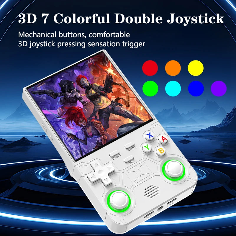 R36 Ultra Handheld WIFI Game Player 4 Inch IPS Screen Open Source Retro Video Player 64G/128G Memory Games