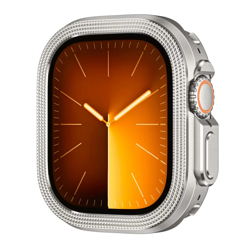 Luxury Titanium Case For Apple Watch 49mm Metal Alloy Armor Drop Resistant Protector Cover Hard Bumper For iWatch Ultra 1 2 3