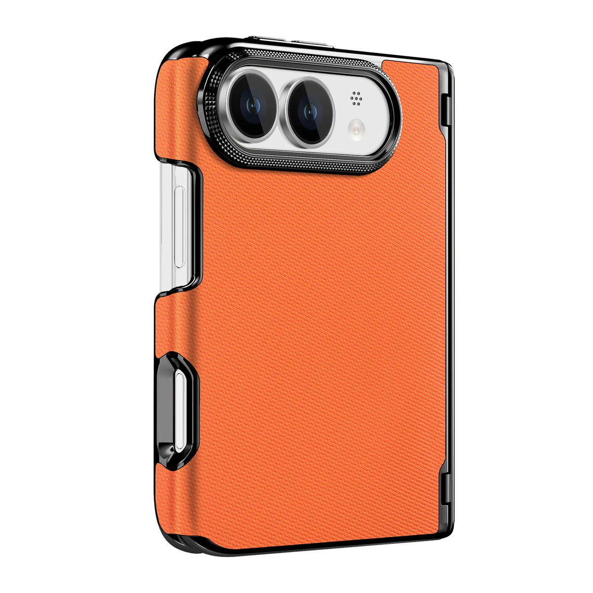 For iPhone Ultra 18 Fold Case Luxury Leather Matte Magnetic Wireless Charging Shockproof Protection Hard Back Cover Accessories