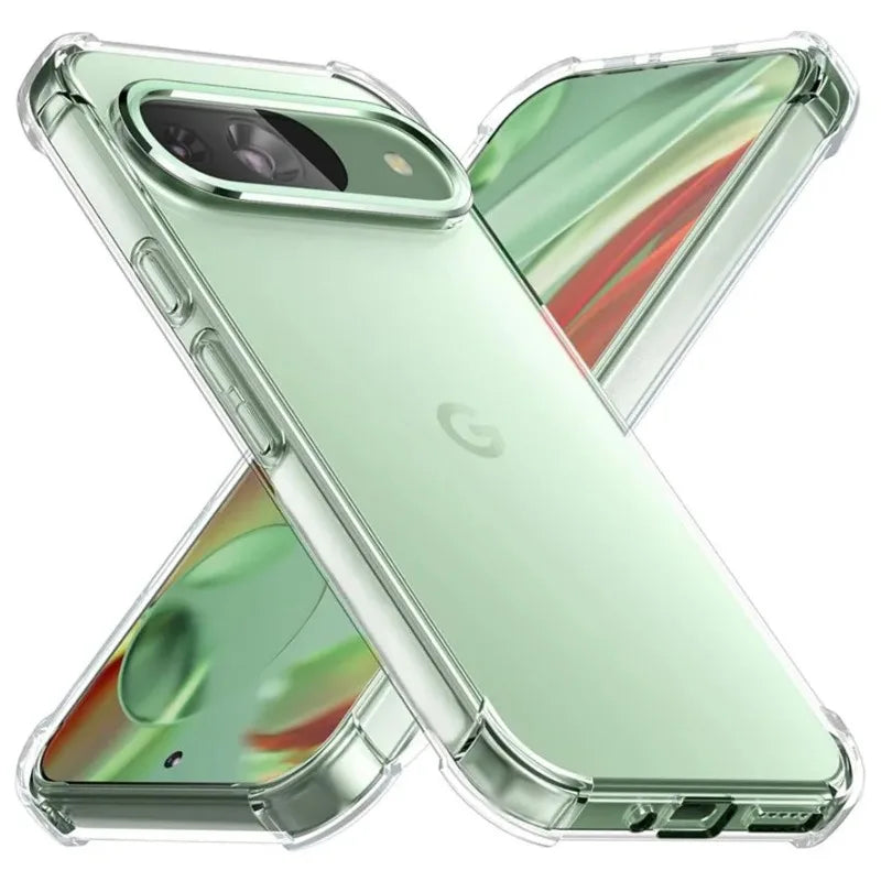 Case For Google Pixel 11 10 9 8 7 6 Pro 9A 8A 7A 6A 5G Protective Cover Four Corners Shockproof Bumper Coque Fundas
