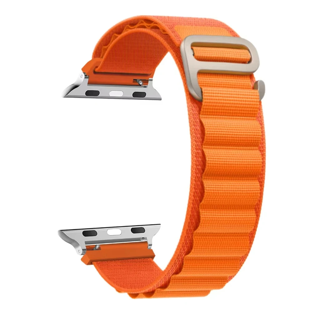 Alpine Loop Strap for Apple Watch Band 44mm 45mm 46mm 49mm 41mm 40mm Trail Wrist Bracelet iWatch Series Ultra 4 3/12/11/10/9/SE3