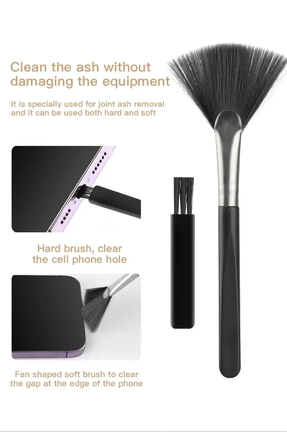 mobile phones cleaning kit are suitable for cleaning dust and stains on screens of mobile phones, cameras, laptops, tablets, etc