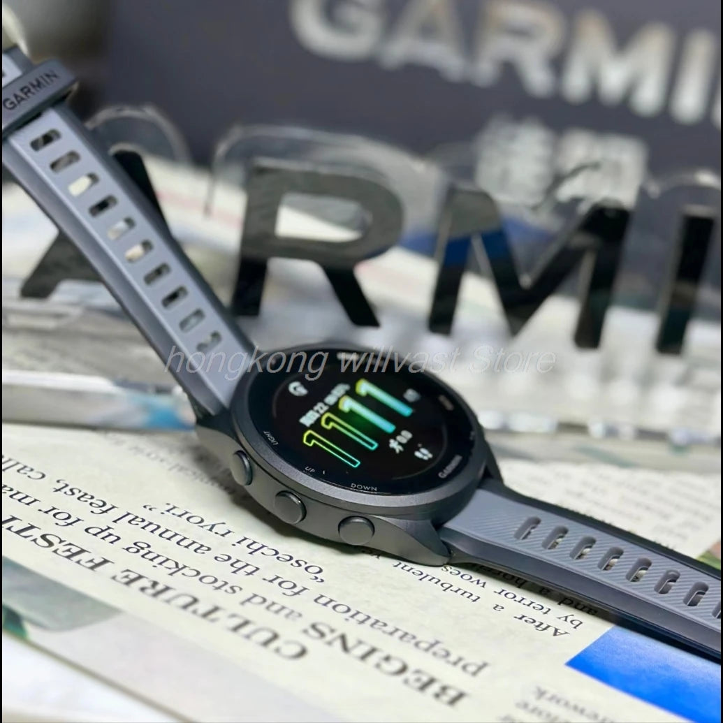 Garmin Forerunner 165 1.2”AMOLED Display Professional Running, Riding Swimming Triathlon Marathon Track Field Training