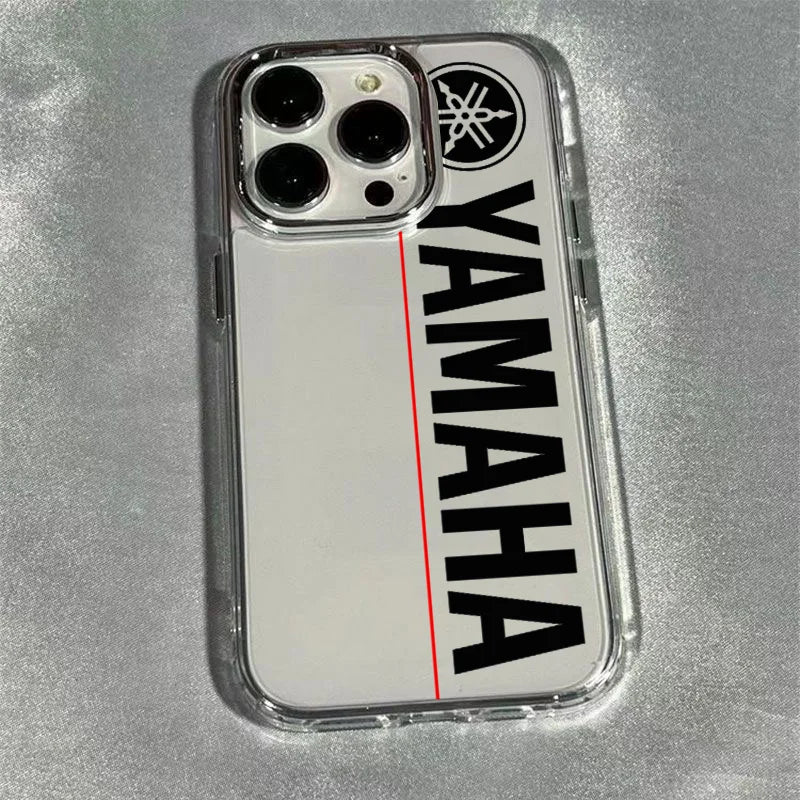 Cool Hot Y-YamAhas Phone Case for IPhone 17 16e 16 15 14 13 12 11 Mini Pro Max X XR XSMAX 8 7 Air Plus Transparent Soft Cover