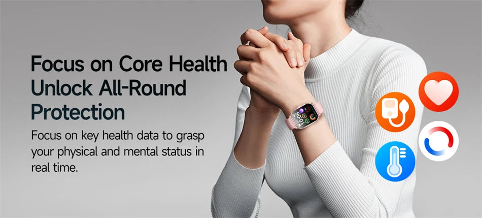 New Men Accurate Health Diagnosis ECG Smart Watch Blood Pressure Blood Oxygen Blood Fat Uric Acid Temp Bluetooth call Smartwatch