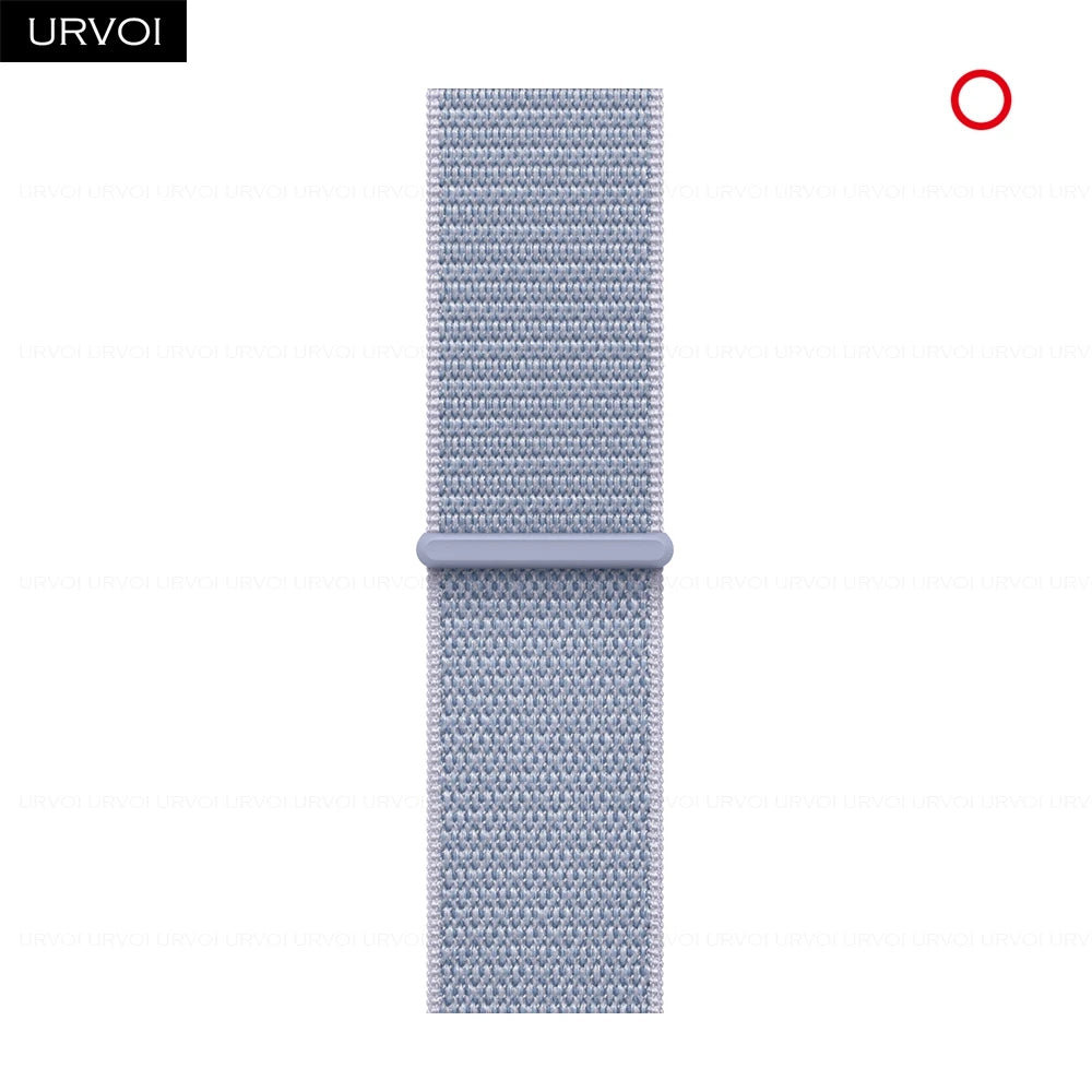 URVOI New Pride Edition Sport Loop for Apple Watch Ultra 4 3 2 1 Series 12 11 10 9 8 7 SE Nylon Strap for iWatch Sport Band 49mm
