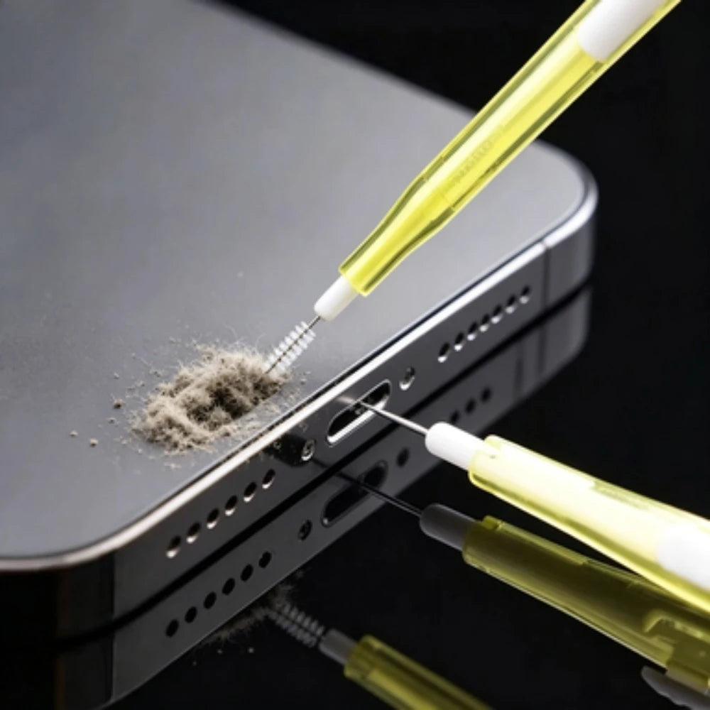 1PC Phone Charging Port Speaker Cleaning Kit, Dust Plug Cleaner Brush for iPhone 16 15 14, Xiaomi Samsung Earphone Clean Tool