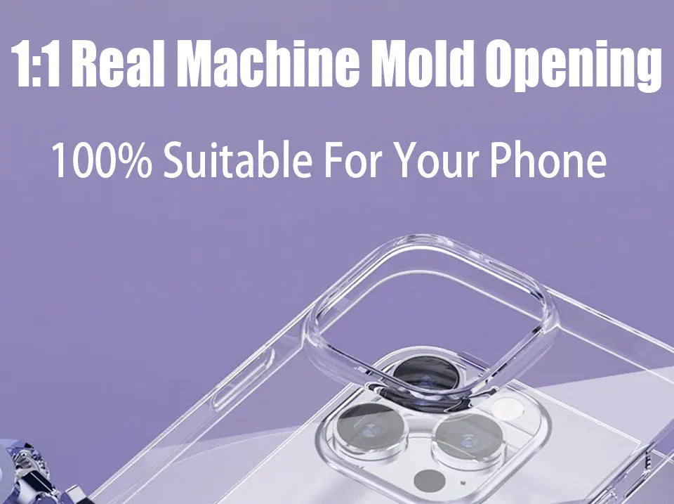 Transparent Phone Case For iPhone 12 13 14 15 16 17 Pro Max Soft TPU Silicone For iPhone XS Max XR 8 7Plus Back Cover Clear Case