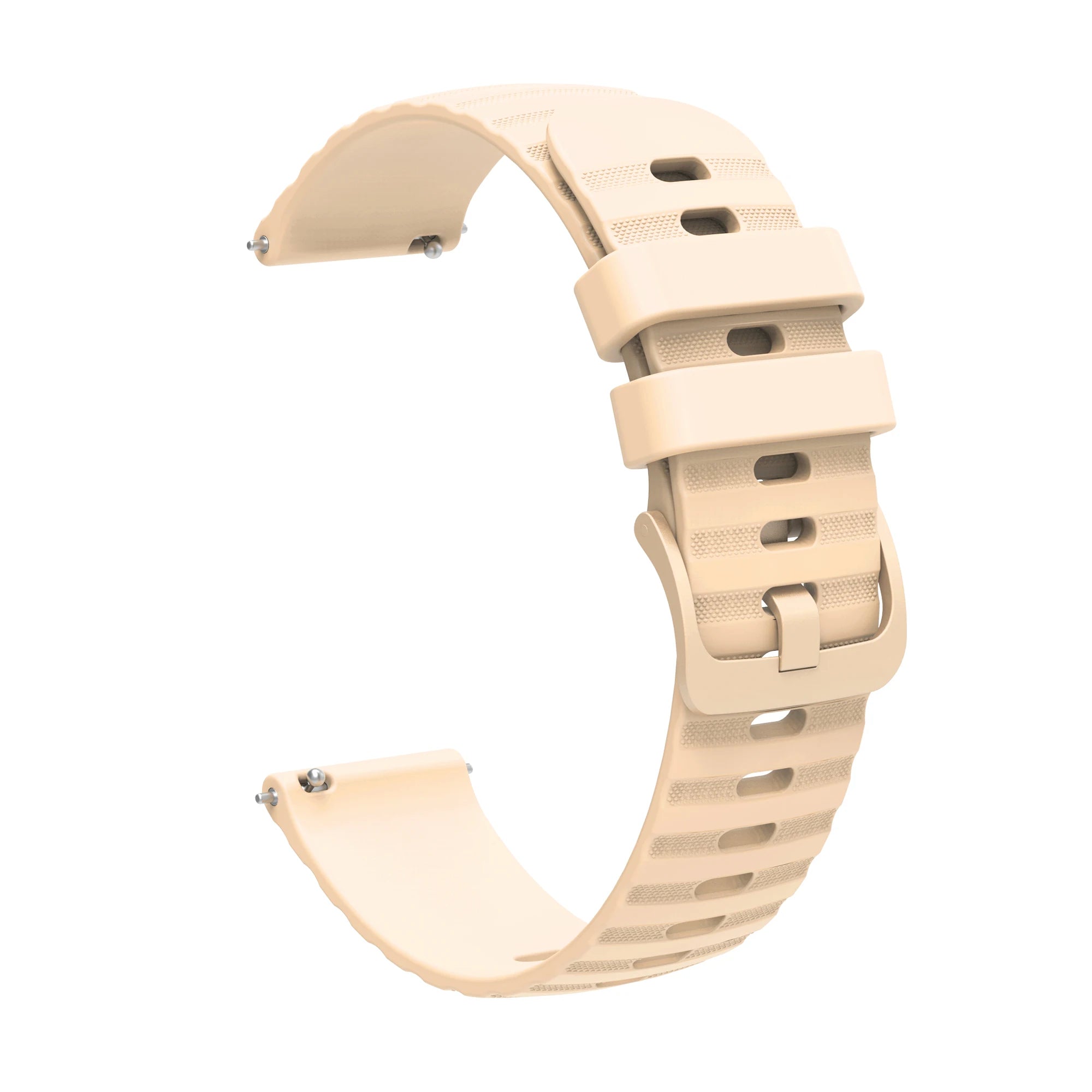 Premium Silicone Watchband WatchStrap Silicone Bracelet Quick Release Rubber Strap WristBand 18mm 20mm 22mm Width Replacement