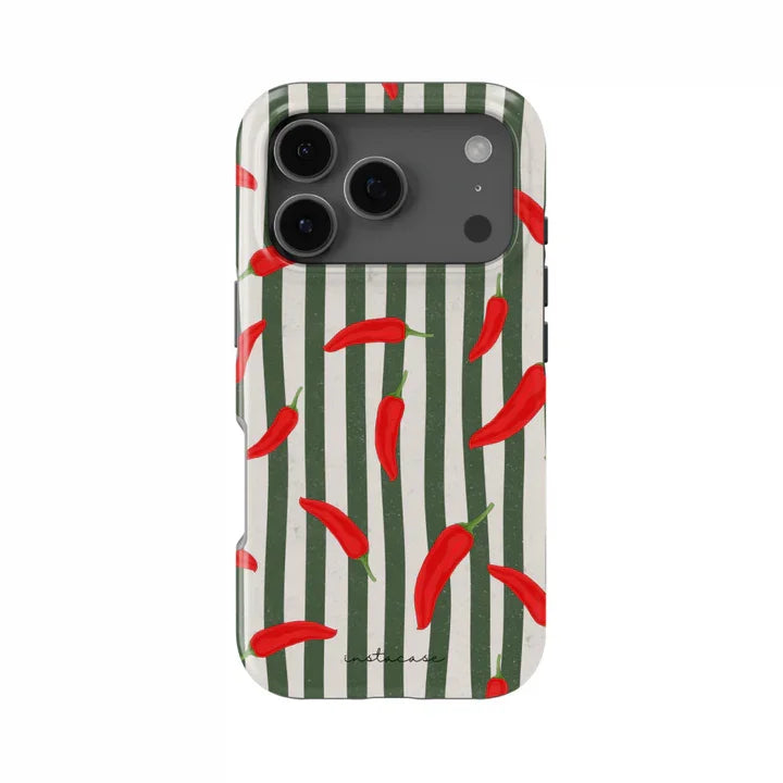 Y2K Lobster Chili Design Phone Case for iPhone 17 17e 16e 16 15 14 13 12 11 X XS XR XSMAX 7 8 Air Pro Max Plus Double-layer