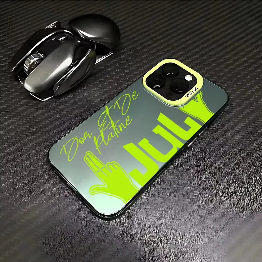 Fashion Phone Case For iPhone 17 Air 16e 16 ProMax 15 14 Plus 13 12 11 Shockproof Silicone JuL C'est Pas Des Lol  Back Cover