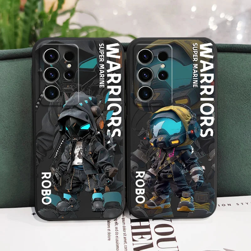 Trendy Cool Boy Phone Case For Samsung Galaxy S25 FE S24 S23 S22 S21 S20 S10 S10E Ultra Plus Note 20 Ultra 10 Plus Cover