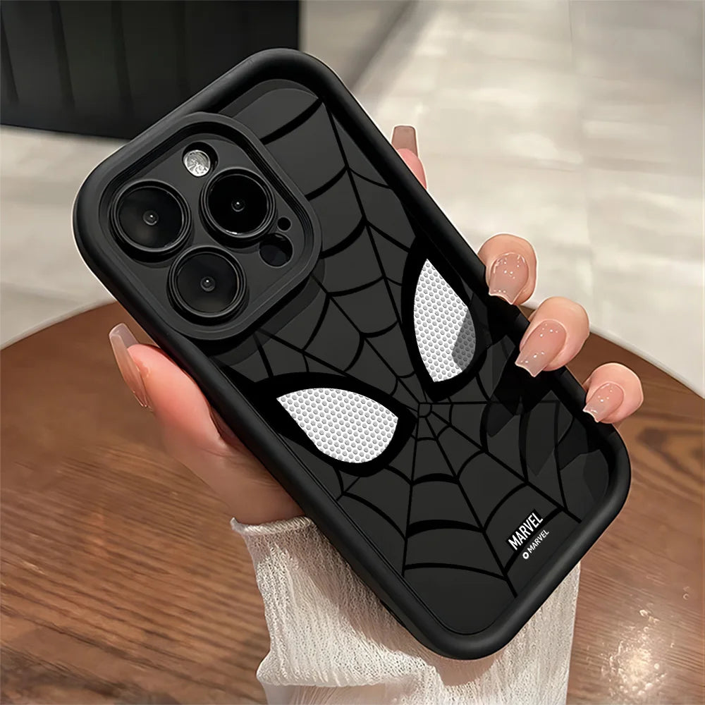 Anime Spidermans Cool Phone Case for iPhone 17e 17 16e 16 15 14 13 12 11 Air Pro Max XR XS X 7 8 6 6s Plus Soft TPU Back Cover
