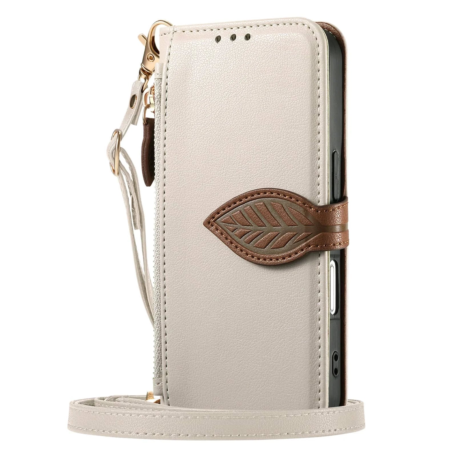 Purse Case for Google Pixel 10 9 Pro XL 10A 9A, Zipper Pocket Phone Protection Cover with Card Slots Holder Wrist Strap Lanyard