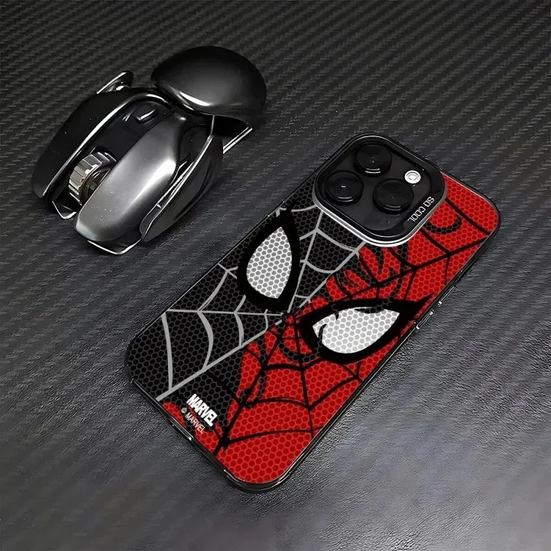 Spider-Mans Eyes Phone Case For iPhone 17 17e 16e 16 15 14 13 12 11 mini Pro Max X XSMAX 8 7 Air Plus Anti Fall Matte Back Cover