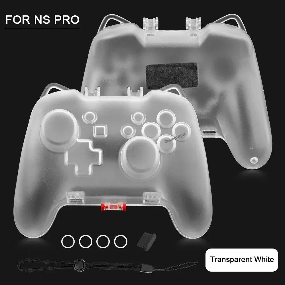 Transparent Handle Protective Storage Case for XBOX Series S/X Controller Dust-proof Cover Shell for PS5/Switch Pro Gamepad