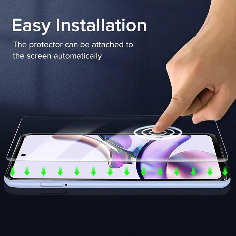 5PCS Tempered Glass for Motorola Moto Edge 30 Neo 20 Pro G13 G23 G53 G73 G22 G32 G52 G72 G82 E13 E32 E22i Screen Protector Film