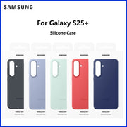Original Genuine Samsung Galaxy S25+ Silicone Case S25 Plus Protective Cover Color Variety Smooth Grip Durable Design EF-PS936