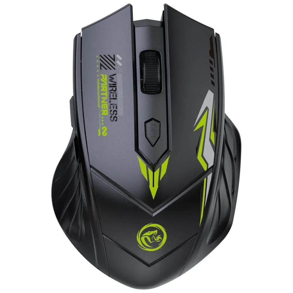 KEBIDUMEI Bluetooth Mouse 2.4G USB Dual Mode Gaming Computer Rechargeable Wireless Mouse E-Sports 1600DPI Mouse For PC Computer