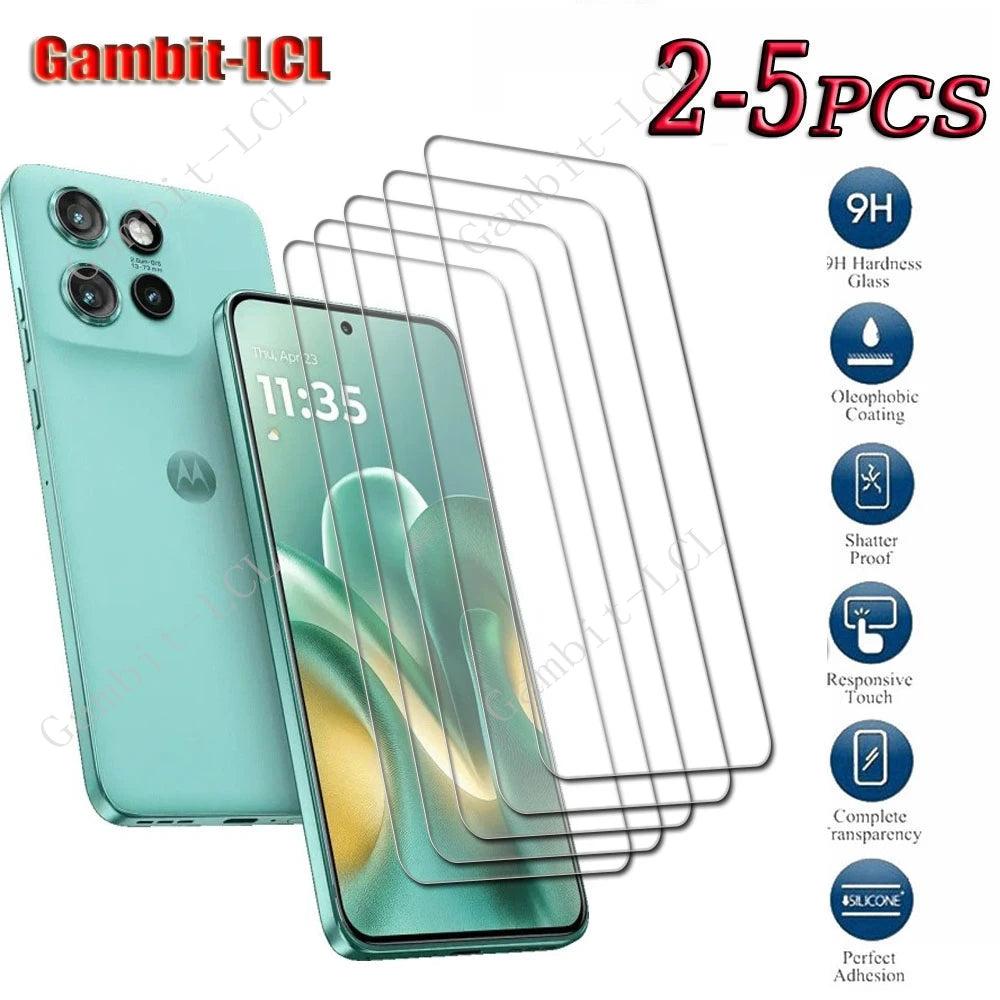 2-5PCS 9H HD Tempered Glass For Motorola Edge 60 Neo 6.36" Edge60Neo 60Neo Edge50Neo 50 50Neo Screen Protective Cover Film