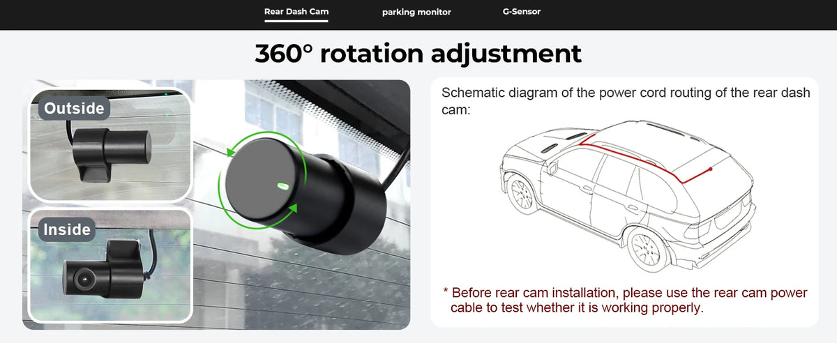 Mangoal Dedicated Dash Cam 4K for Toyota Corolla & Corolla Hybrid Dash Car Camera 2019-2026 GPS WiFi & App Night Vision