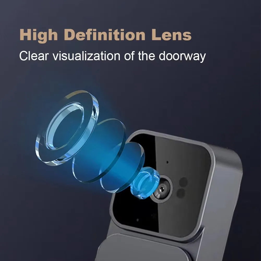 Doorbell Camera Smart Wireless 4G Video Intercom Camera Inteligente Night Vision 4.3 Inch HD Screen For Security Home Apartment