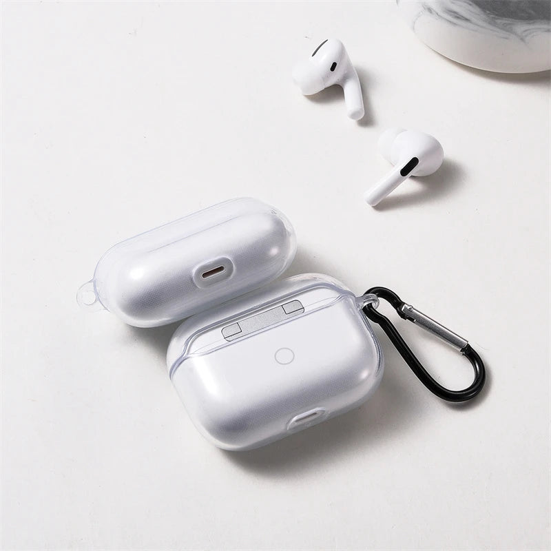 Cartoon Anime Chainsaw Man power and meowy Soft silicone TPU Case For AirPods Pro 1 2 3 Clear Wireless Bluetooth Earphone Box