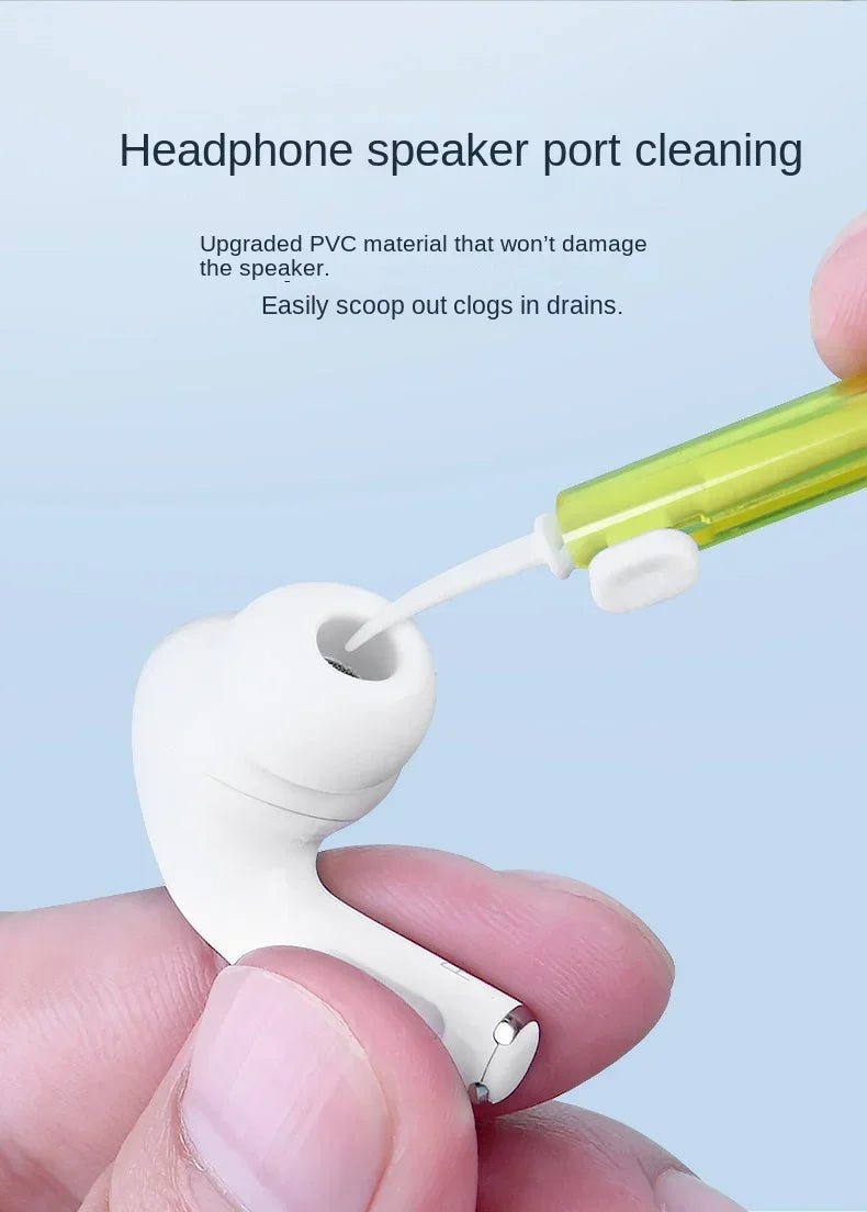 1PC Phone Charging Port Speaker Cleaning Kit, Dust Plug Cleaner Brush for iPhone 16 15 14, Xiaomi Samsung Earphone Clean Tool