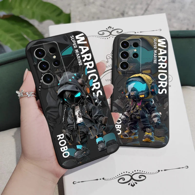 Trendy Cool Boy Phone Case For Samsung Galaxy S25 FE S24 S23 S22 S21 S20 S10 S10E Ultra Plus Note 20 Ultra 10 Plus Cover