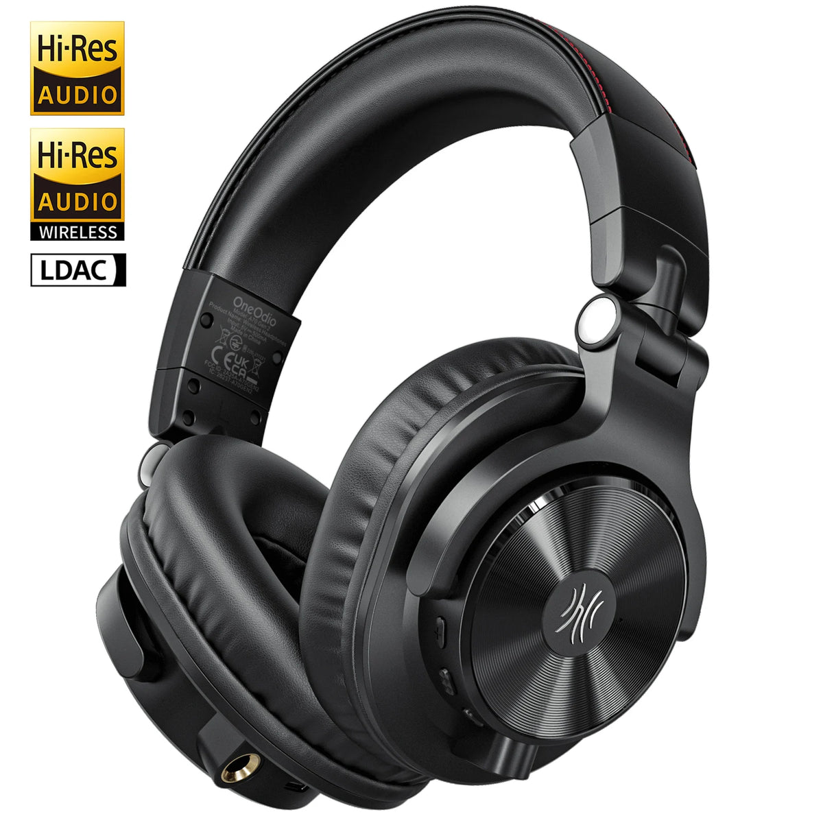 Oneodio A70 Gen 2 Wireless Bluetooth 6.0 Headphones With Hi-Res LDAC Audio 72Hrs Over Ear Studio Wired DJ Headset APP Support