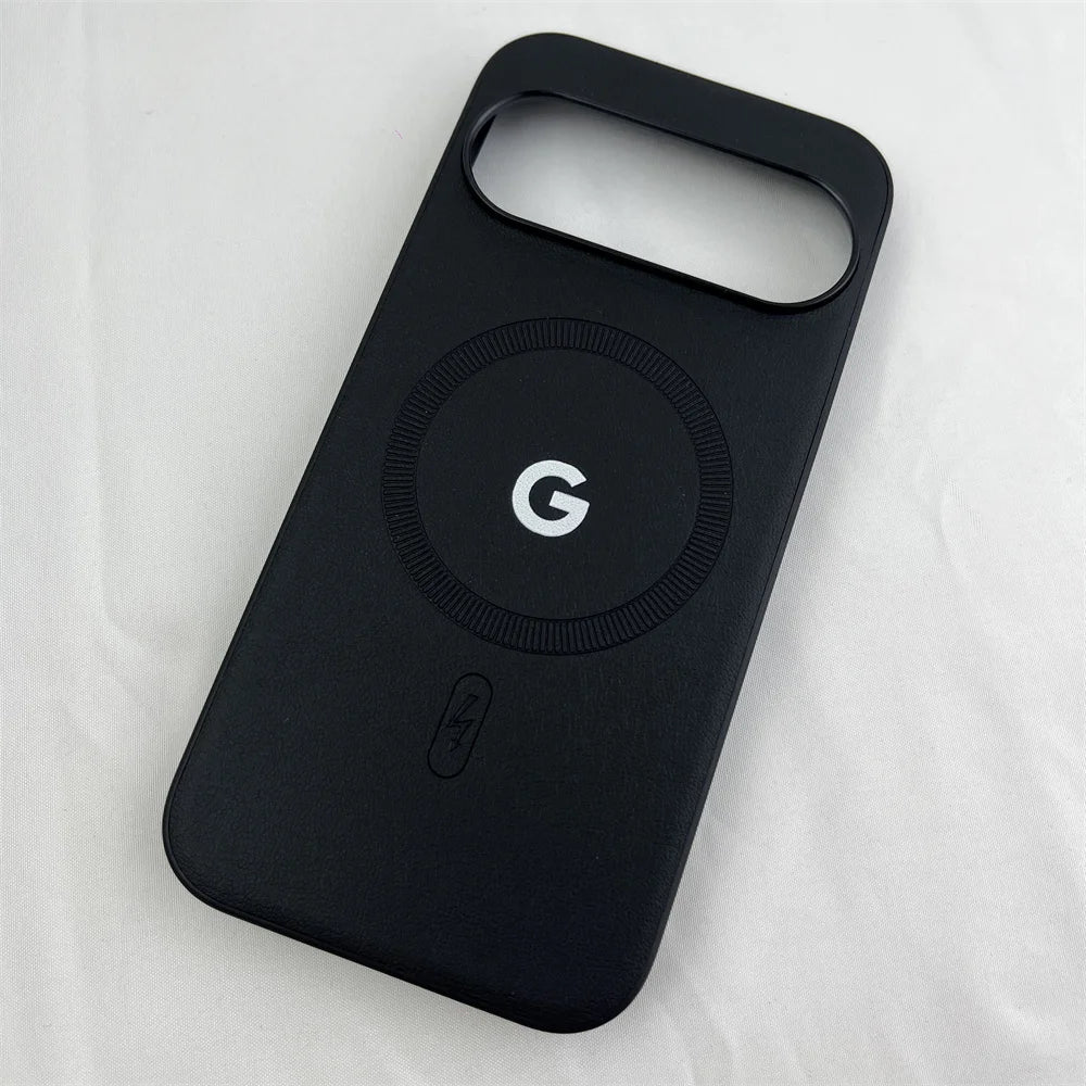 Luxury Matte Plain Skin Phone Case For Google Pixel 8 9 10 Pro XL 10A 9A 8A 8Pro 9proxl For MagSafe Shockproof Protection Cover