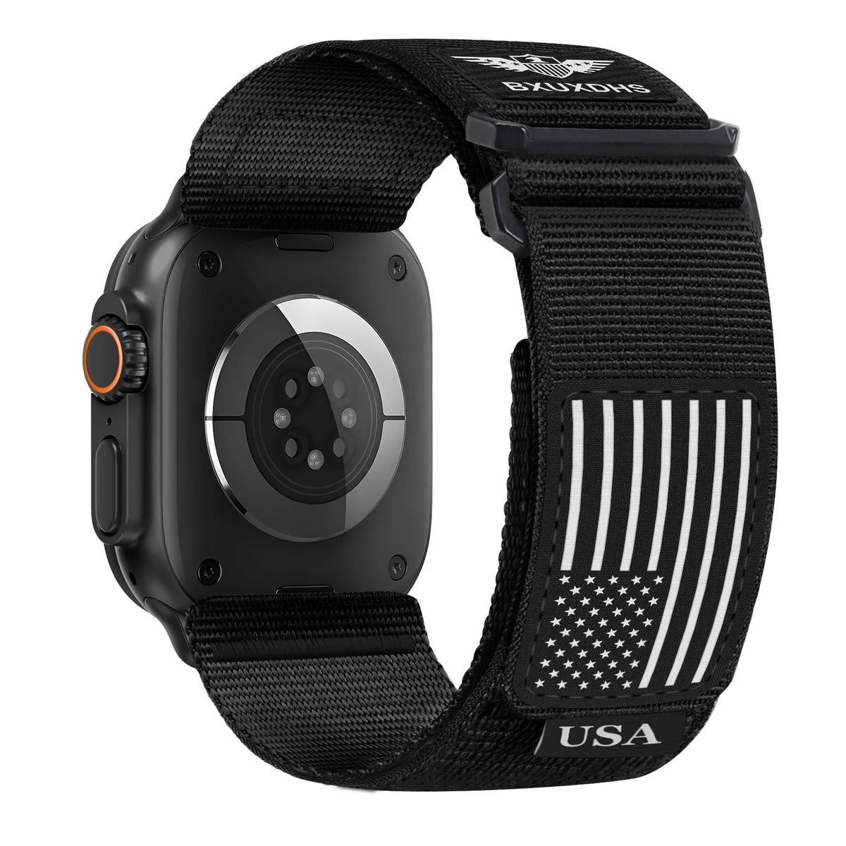 For Apple Watch Bands ultra 3 2 49mm 46mm 45mm 44mm 42mm 40mm Bracelet Correa iwatch Series 11 10 9 7 6 8 SE Nylon Loop Straps