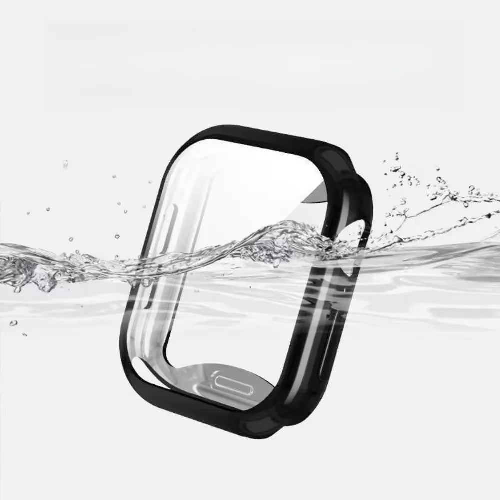 Protective Cover For Apple Watch 12 46mm 42mm Soft TPU Screen Protector bumper Cover Case iWatch Series 12 42/46mm Accessories