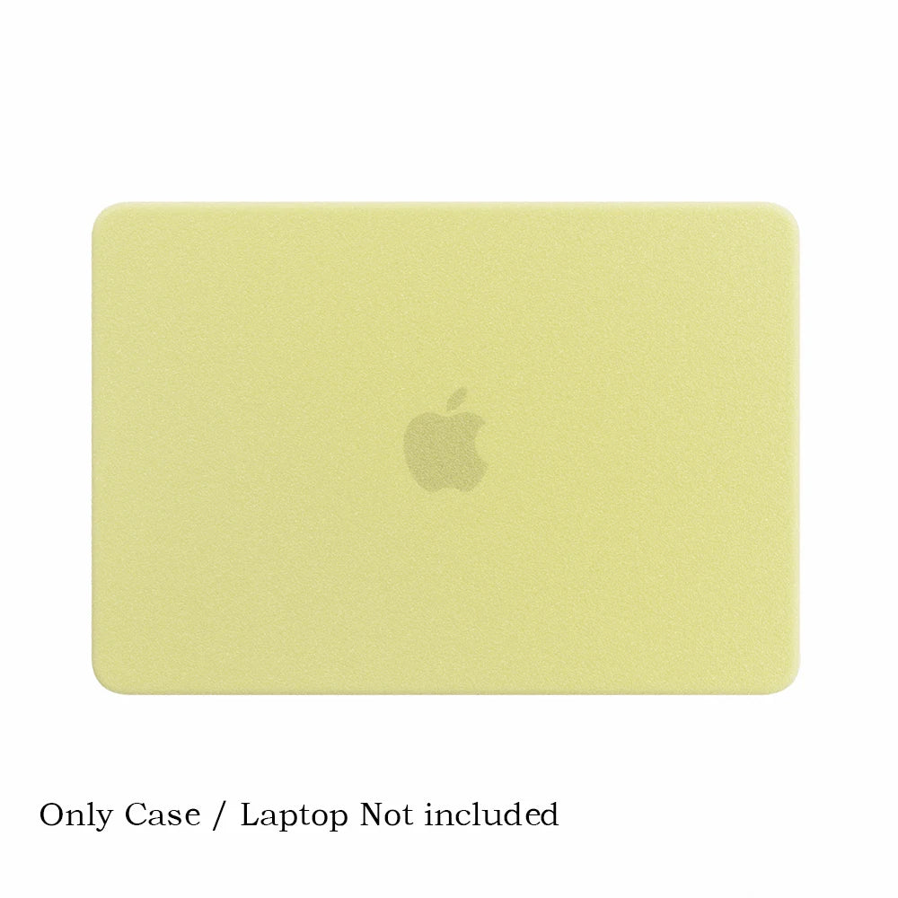 2026 Citrus Yellow Laptop Case for MacBook Neo 13 Case for A18 Pro Chip Model A3404 Cover for MacBook Neo 13 Ultra-Thin Case