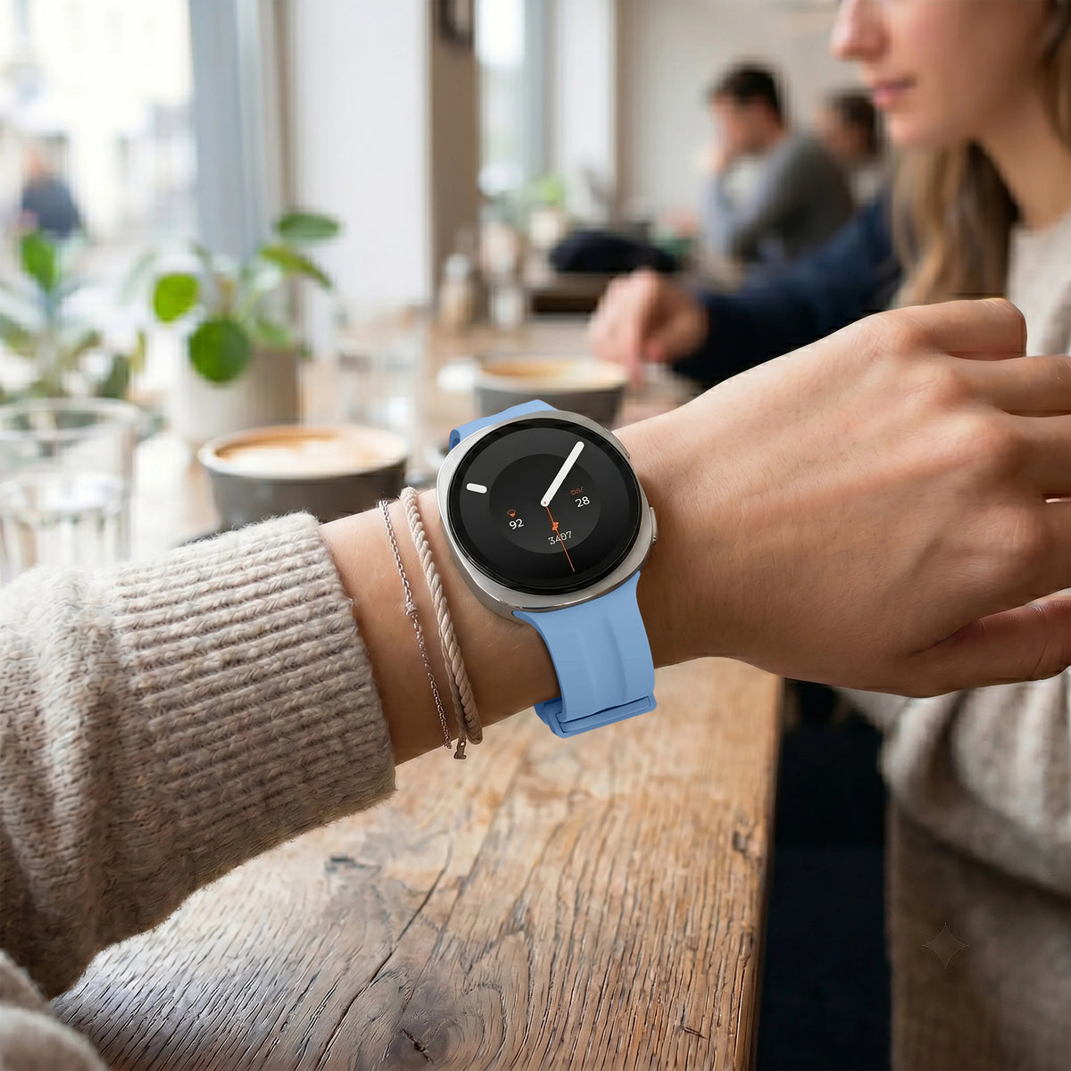 Official 1:1 Silicone Strap for Samsung Galaxy Watch 9/8 40mm 44mm Sports Wristband for Galaxy Watch 8 Classic 46mm Accessories