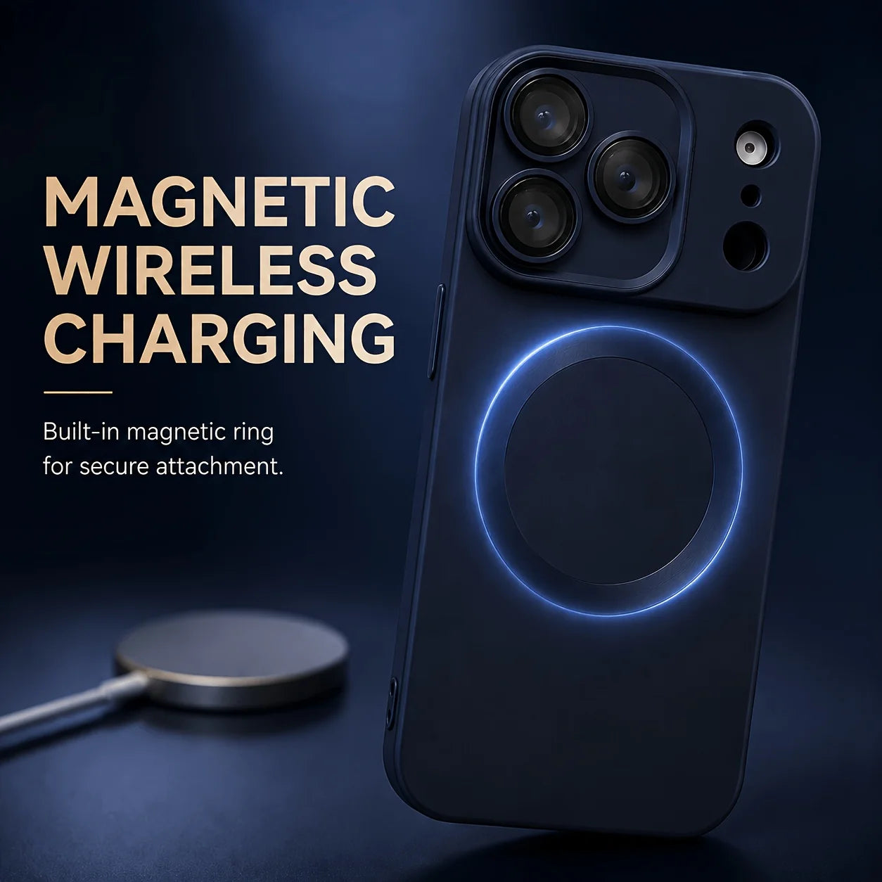 Premium Metallic Sheen Magnetic Phone Case for Iphone 11 12 13 17 Pro Max 15 16 14 Plus Camera Lens Protector Back