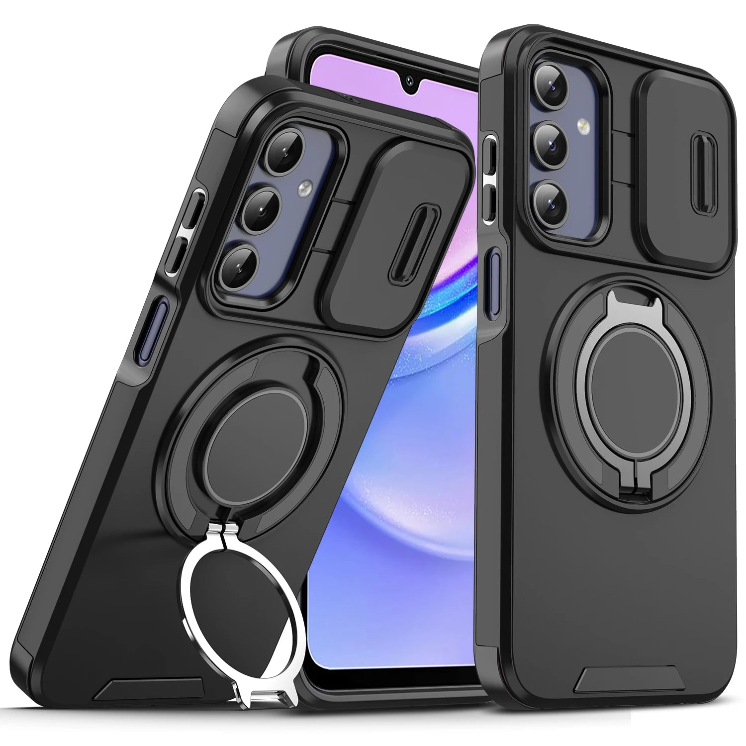 Case for Samsung Galaxy A57 5G S26 Ultra S25 FE A17 A37 A56 A36 A16 A55 A35 A15 S24 S23 S22 Plus Anti-Knock Strong Armor Cover