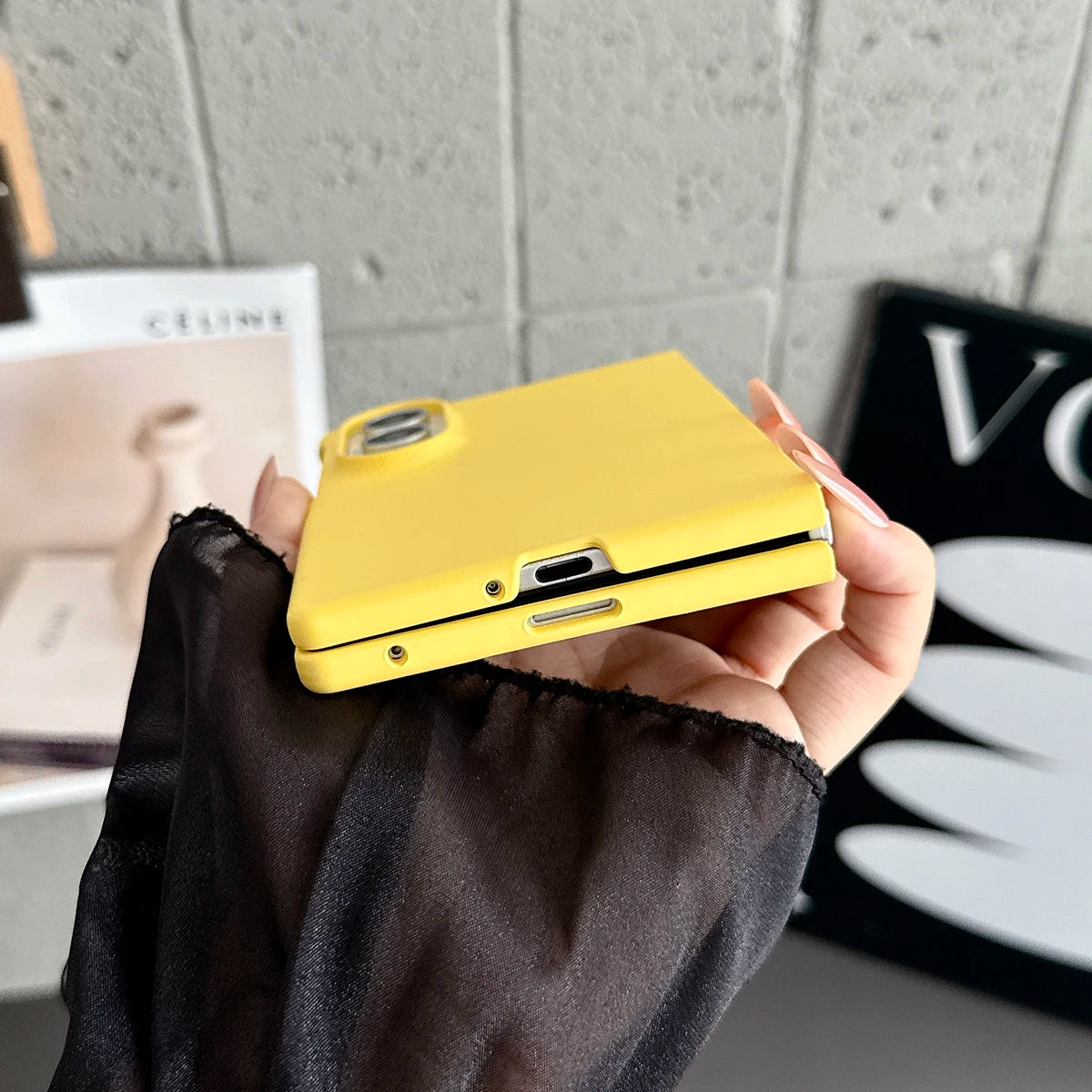 Candy Color Hard PC Back Cover Case for Samsung Galaxy Z Fold 8 Shockproof Protective Phone Shell