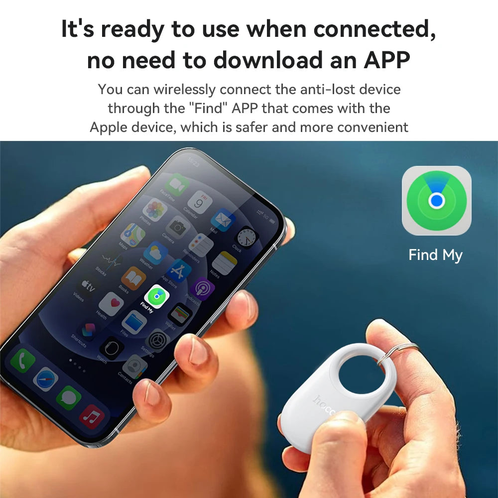 E94 Airtag GPS Intelligent Positioning Pet Key Tracker Smart Anti-lost Device with Case Tracking Find My Elderly Kids For iPhone