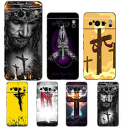 Faith Christian Religious Jesus Clear For Google Pixel 9 8 7 6 7A 6A Pro Shockproof Soft TPU Cover Pixel 9 Pro XL Phone Case Bag