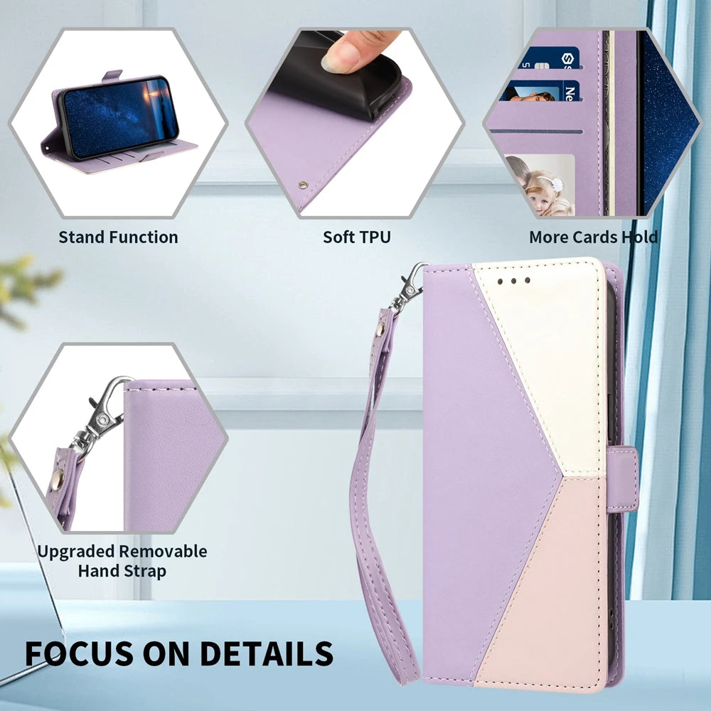 New Magnetic Flip Leather Wallet Card Case For Moto G Stylus Power Play GStylus GPower GPlay 2026 2021 2022 2023 2024 2025 4G 5G