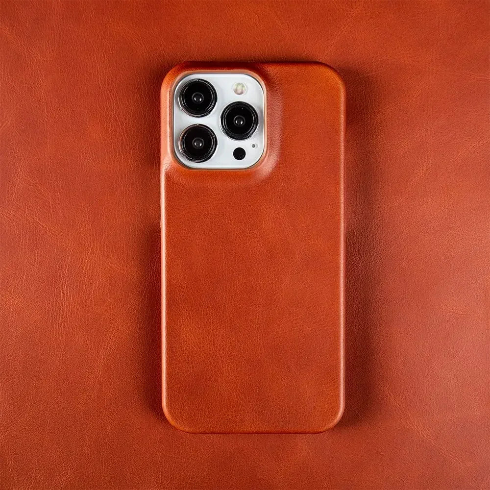 For Case iphone 16 Pro Max Cases Oil Wax Luxury Genuine Leather Cover For Iphone 17 16 15 14 13 XS Max X 8 Plus Phone Shell Capa