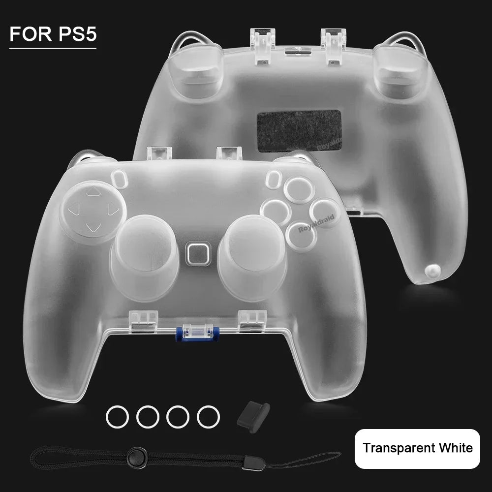 Transparent Handle Protective Storage Case for XBOX Series S/X Controller Dust-proof Cover Shell for PS5/Switch Pro Gamepad