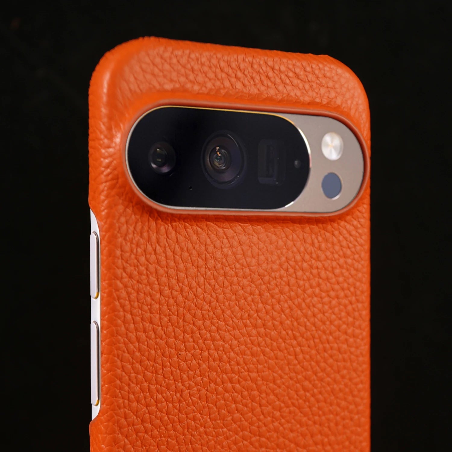 For Magsafe Magnetic Lychee Genuine Leather Case For Google Pixel 10 Pro XL 9 8 7 6 5 9A 8A 7A 6A Back Cover Phone Cases Coque