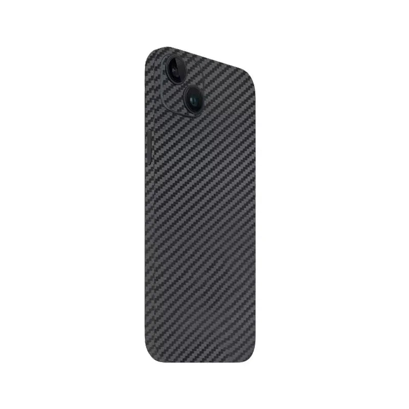 2PCS/LOT Carbon Skin Sticker For iPhone 17 16 15 14 13 Pro Max Mini Plus Back Cover Stickers Protection Film